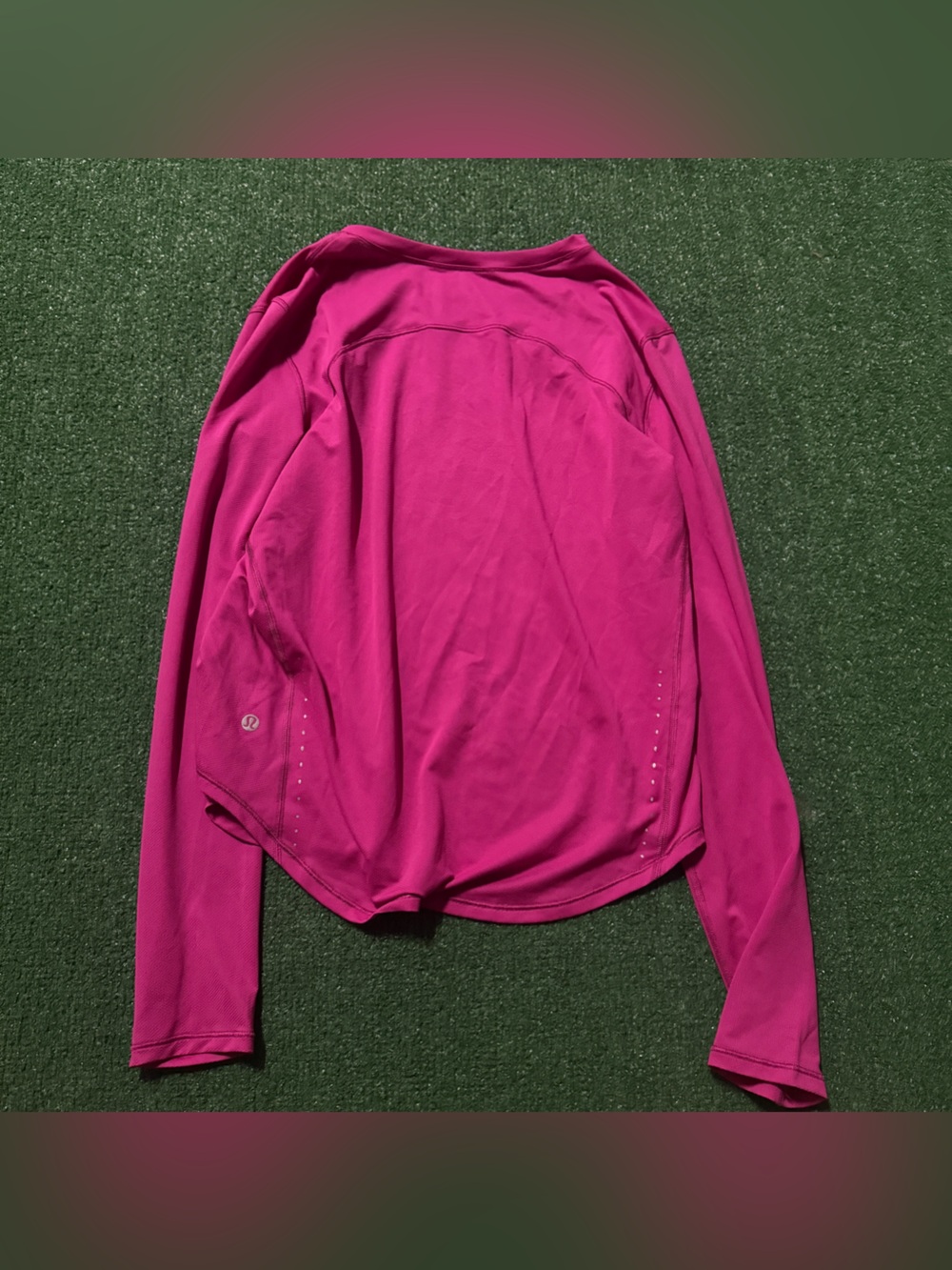 lululemon athletica Women's Muscle Tee Long Sleeve - Fuchsia